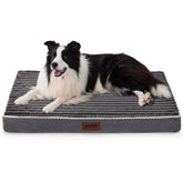 ZOMISIA orthopedic dog crate bed fits 36-inch crates with stable, non-slip support