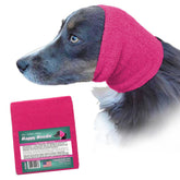 ZONI PETS Happy Hoodie banda calmante para perros y gatos en rosa grande.