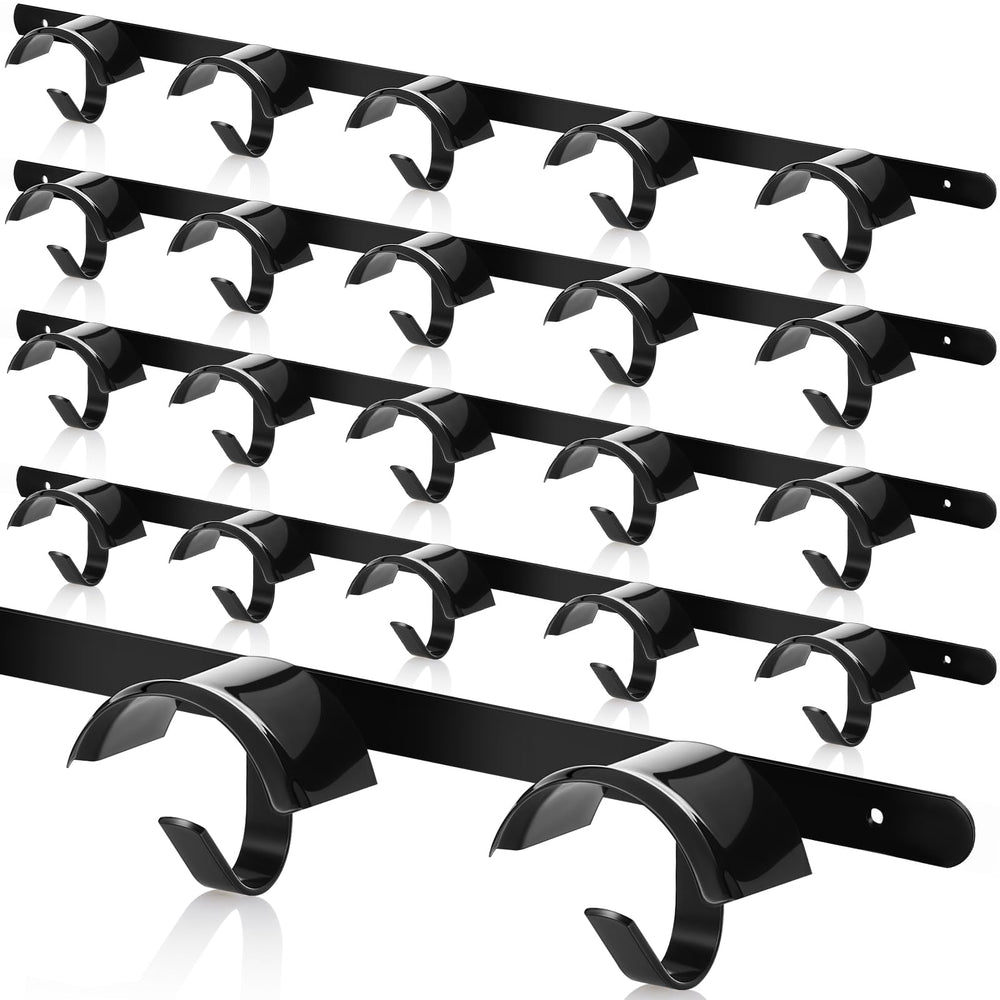 Zonon 4pc horse tack bridle hooks set wall mount keeps stalls organized.