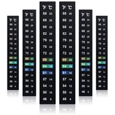 Zonon stick-on thermometer strip adhesive: quick brewing temperature indication