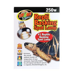 Zoo Med basking-spot-lamp-250w heat beam demonstrates steady daytime warmth for thermo-regulating species