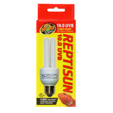 Zoo Med ReptiSun 10.0 Mini UVB lamp front view provides targeted UVB for desert reptiles.