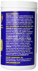 Zoo Med Spirulina 20 Flake Fish Food 4-ounce container for easy daily feeding
