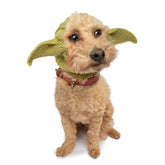 Zoo Snoods Baby Yoda Snood on dog showcasing cozy knit warmth