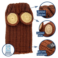 Zoo Snoods medium-size fit guide helps find the right warm wrap.