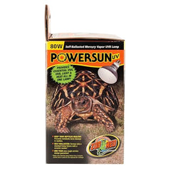 Zoo Med PowerSun UV Bulb 80W in socket showing easy install