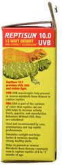 Zoo Med ReptiSun 10.0 UVB Mini in hood mount setup for flexible placement