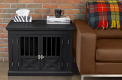 Zoovilla Merry crate side door highlighted, great for feeding or quick room access.
