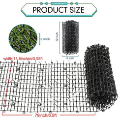 Zopeal mat spikes detail shows soft deterrent design for gentle pet guidance.