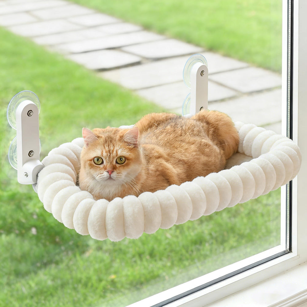 Zoratoo Cat Window Perch foldable design saves space while keeping your cat comfy.