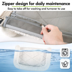 Zoratoo cat window sill perch adjustable clamps demonstrate tool-free setup for quick installation
