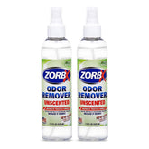 ZORBX unscented odor eliminator bottle 2-pack for quick, long-lasting odor removal