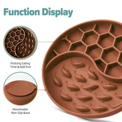 ZOURYNUA dual-pattern design adds fun and anxiety relief during meals