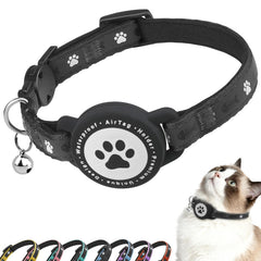 ZOWPET AirTag Cat Collar with breakaway durable design for safe everyday wear.