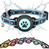ZOWPET AirTag integrado en el collar, protección y ajuste perfecto para tu gato.