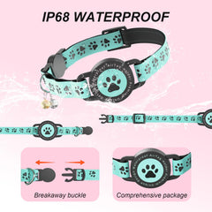ZOWPET reflective strip on collar improves nighttime visibility