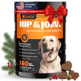 Zozdal Joint Supplement for Dogs bottle promotes mobility and daily activity.