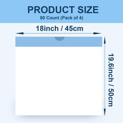 ZPSOX automatic litter bags with drawstring for easy seal and quick cleanup.
