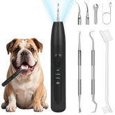 ZREVSB dog teeth cleaning kit front view shows compact, user-friendly design for easy home dental care.