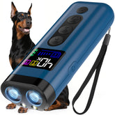 ZUIBAS dog bark deterrent dual emitters closeup for extended training at home
