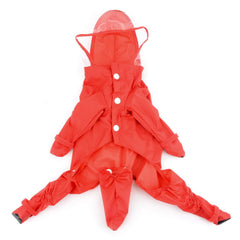 Zunea waterproof dog rainwear hood close-up highlights clear sight and durable fabric.
