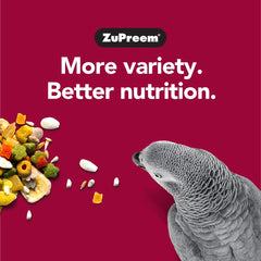 ZuPreem Sensible Seed mix in a dish adds enriching weekly variety.