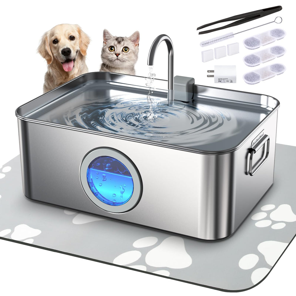 Zuqqony DYSJ01 with water level window and LED indicator showing hydration status