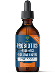 ZuvaPet Probiotics for Dogs drops being poured for easy dosing