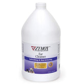 Zymox ear cleanser for dogs and cats, 1-gallon hero bottle for convenient at-home cleaning.