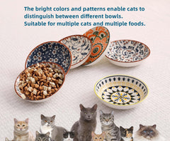 ZYUTONG ceramic bowls in vibrant colors to help identify meals easily.