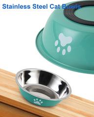 ZYUTONG whisker-friendly design close-up with wide rim for comfy meals.