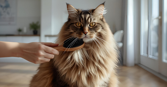 How to reduce cat hairballs in Canada with daily brushing and grooming