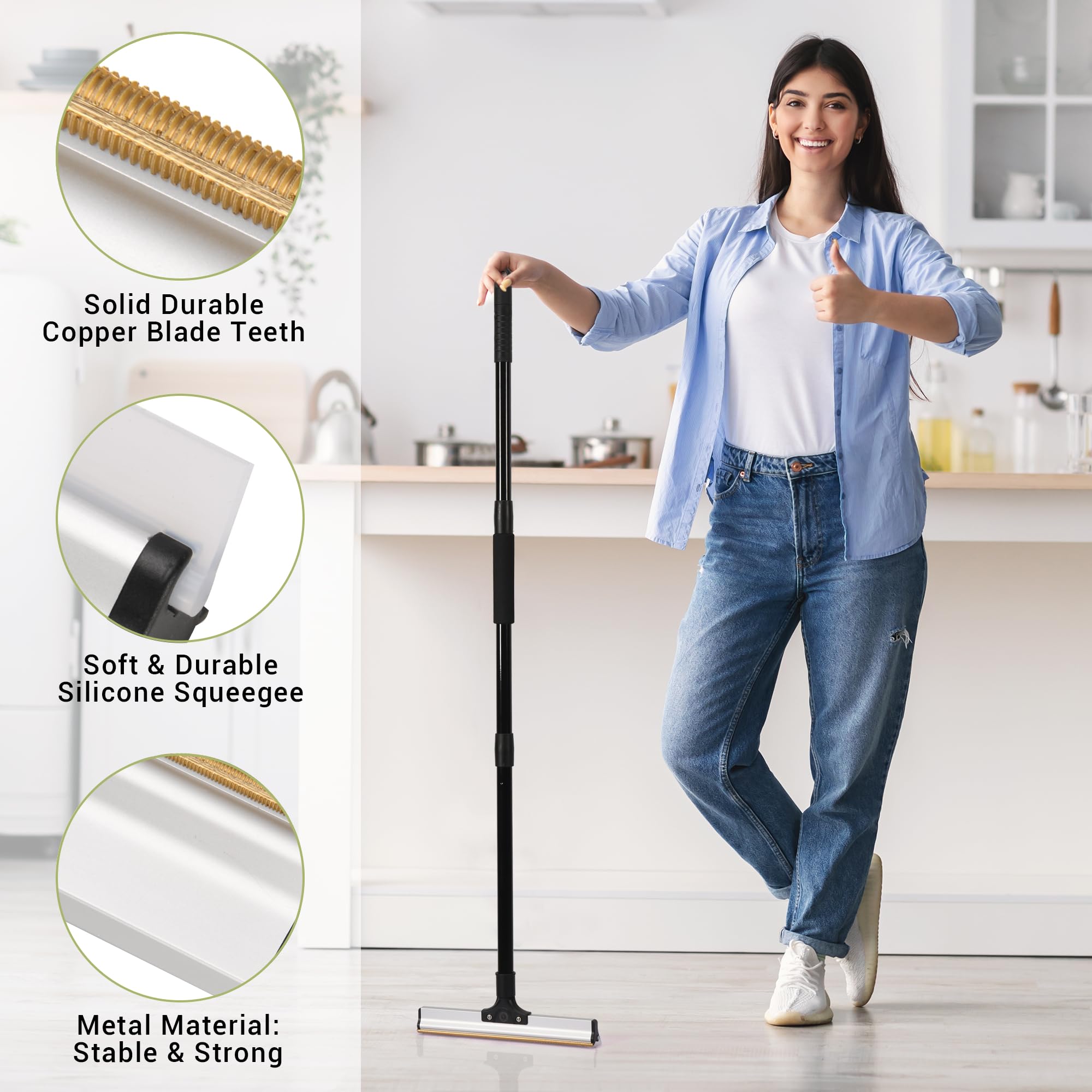 10 TO 6 PICKS complete hair removal kit includes scraper, pick tool, and clip holder.