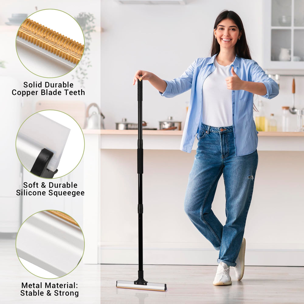 10 TO 6 PICKS complete hair removal kit includes scraper, pick tool, and clip holder.