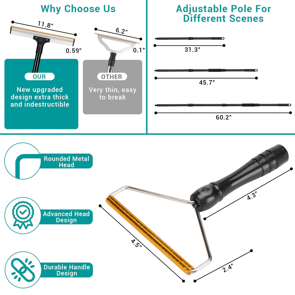 10 TO 6 PICKS durable alloy steel and silicone construction for long-term use.