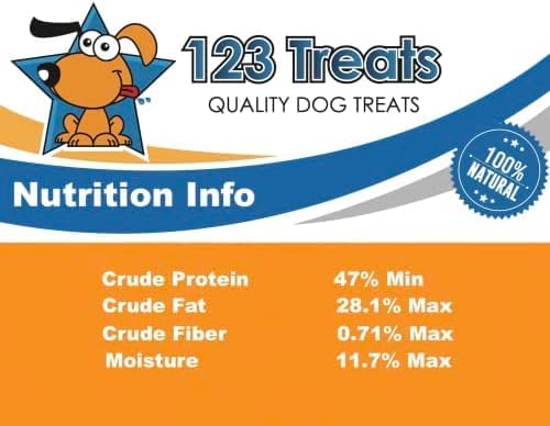 123 Treats chicken feet dog treats protein-rich snack for dogs