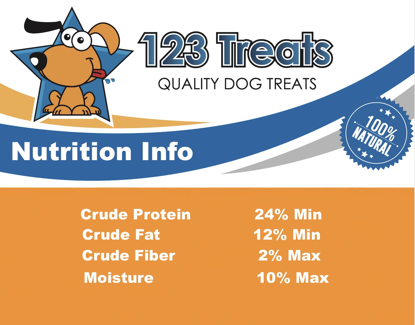 123 Treats pig ears 5lb bag energy-coat nutrition — may support energy and a healthy coat.