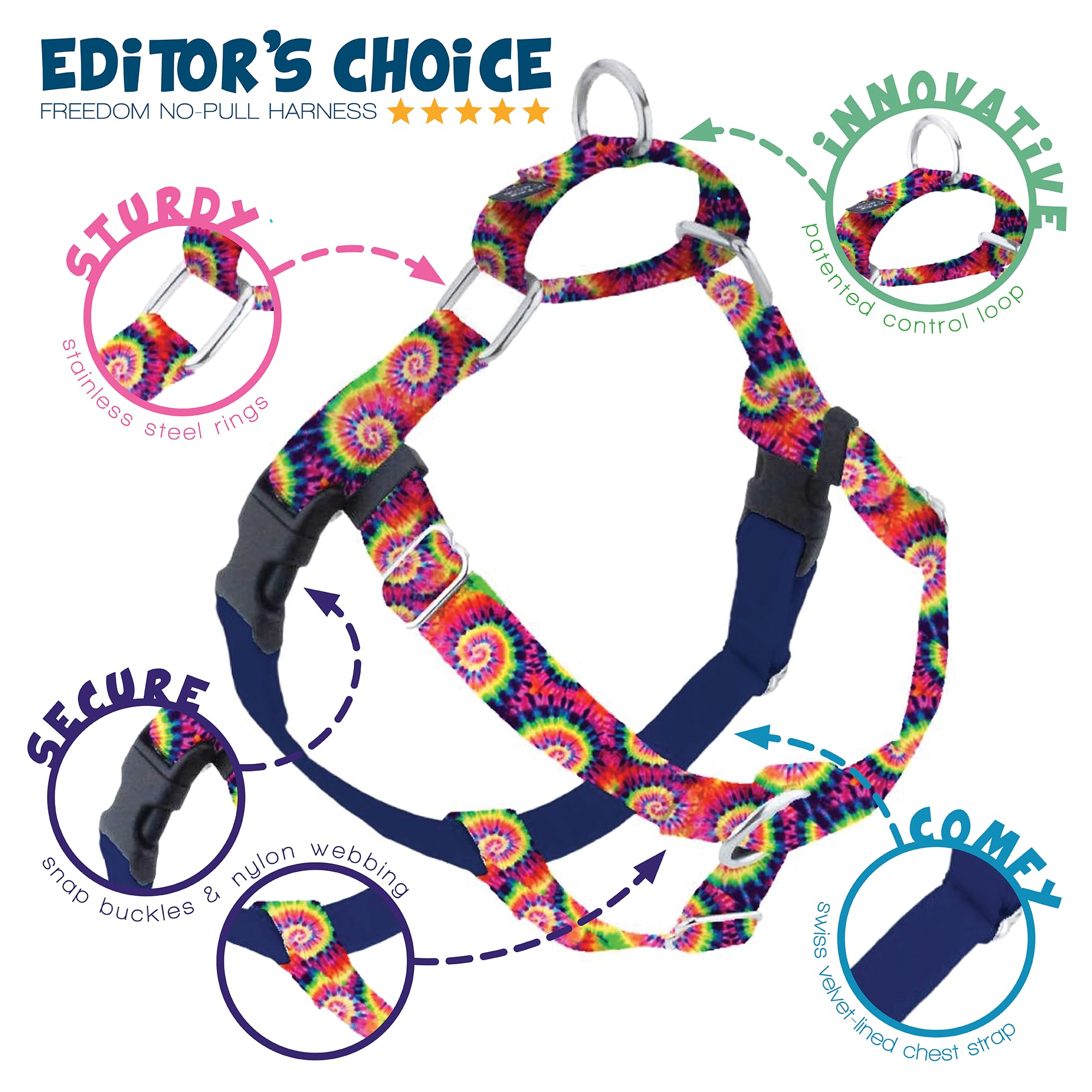 2 Hounds Design durable USA-made nylon supports everyday durability