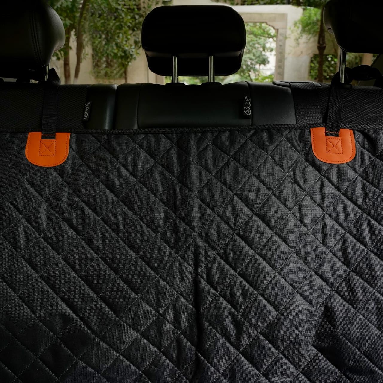 2in1 dog car seat cover easy to install and wipe-clean between trips