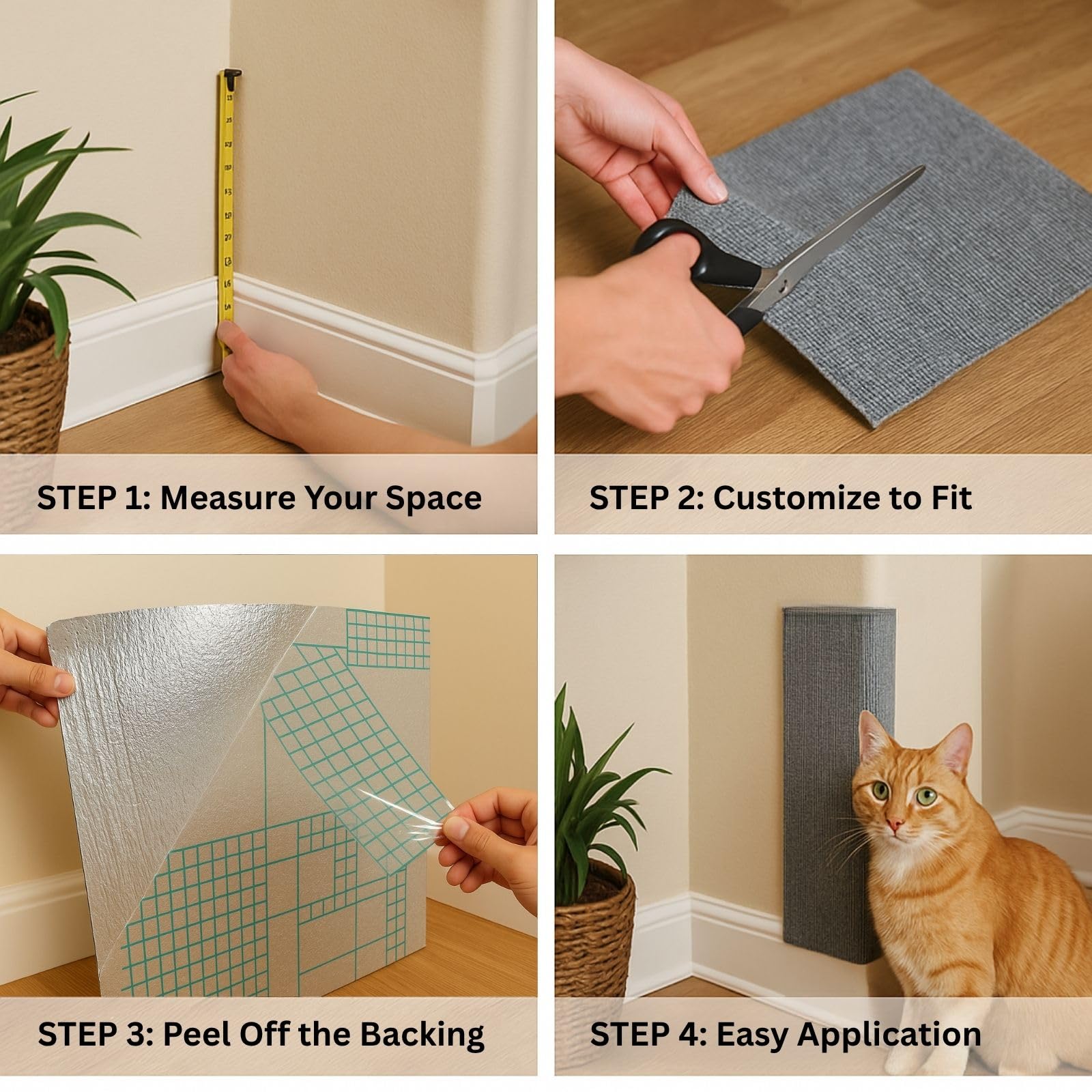 2ME Cat Scratch Mat sofa protection image highlights keeping upholstery safe.