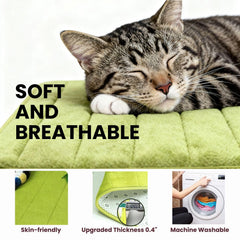 2ME Washable Pet Bed Mat three-pack arrangement emphasizes value and rotation convenience