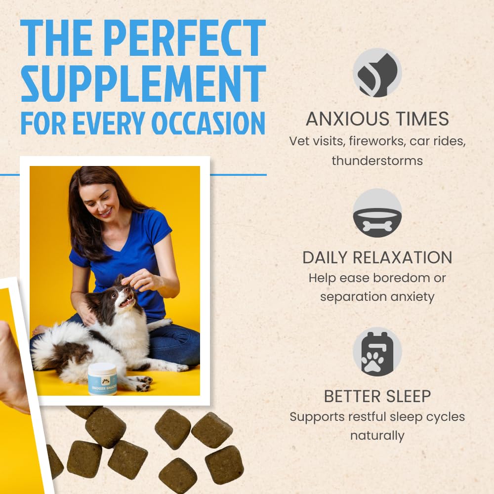 3 Paws Kitchen Snooze Snacks owner offers a chew for easier administration