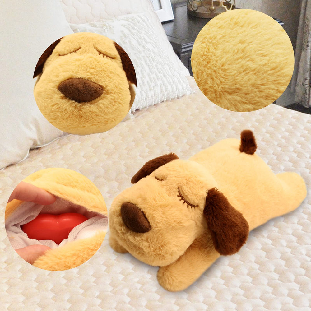 3T GROUP Heartbeat Puppy with washable cover shows easy cleaning