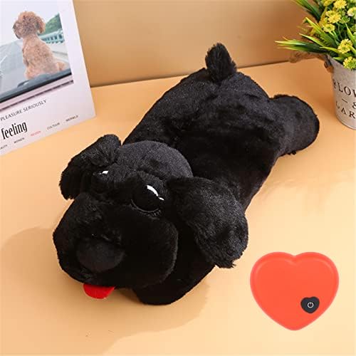 3T GROUP Puppy Essentials Heartbeat Toy soft fabric close-up for cozy comfort.