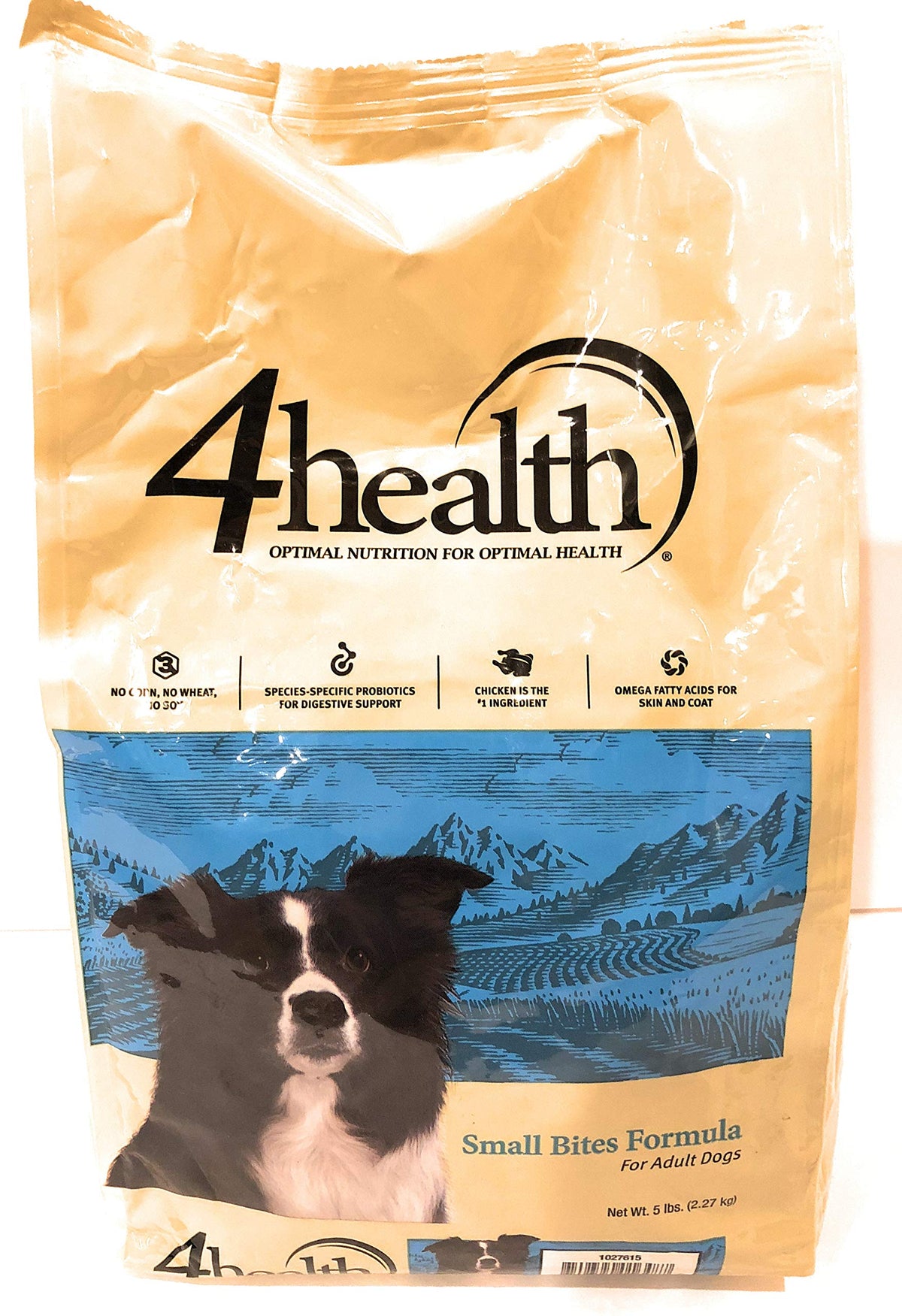4health Small Bites bag supports heart health and joint comfort in adult dogs.