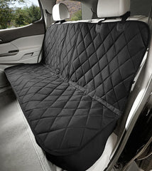 4Knines dog seat cover back seat protector 60/40 keeps dirt and hair contained on trips