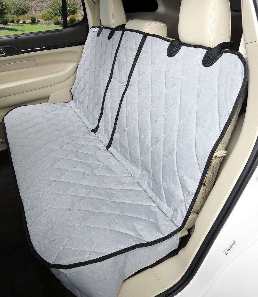 4Knines K9-Shield waterproof backseat cover protects the interior from spills.
