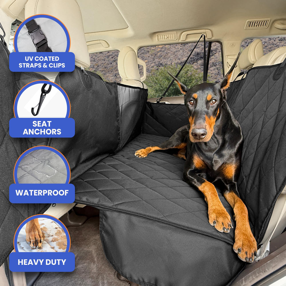 4Knines non-slip backing with anchors provides secure fit.