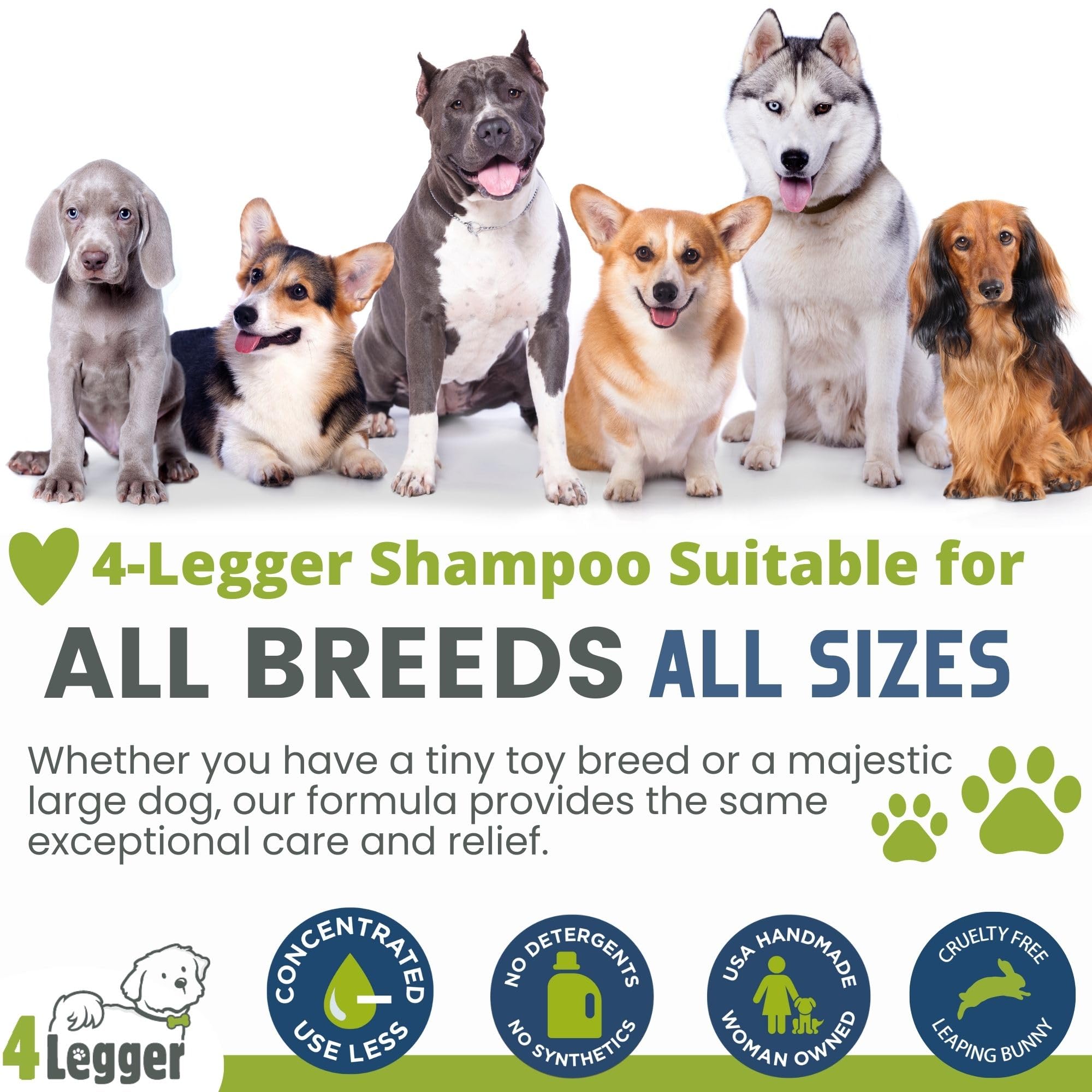 4Legger usa-made badge underlines domestic production and quality.