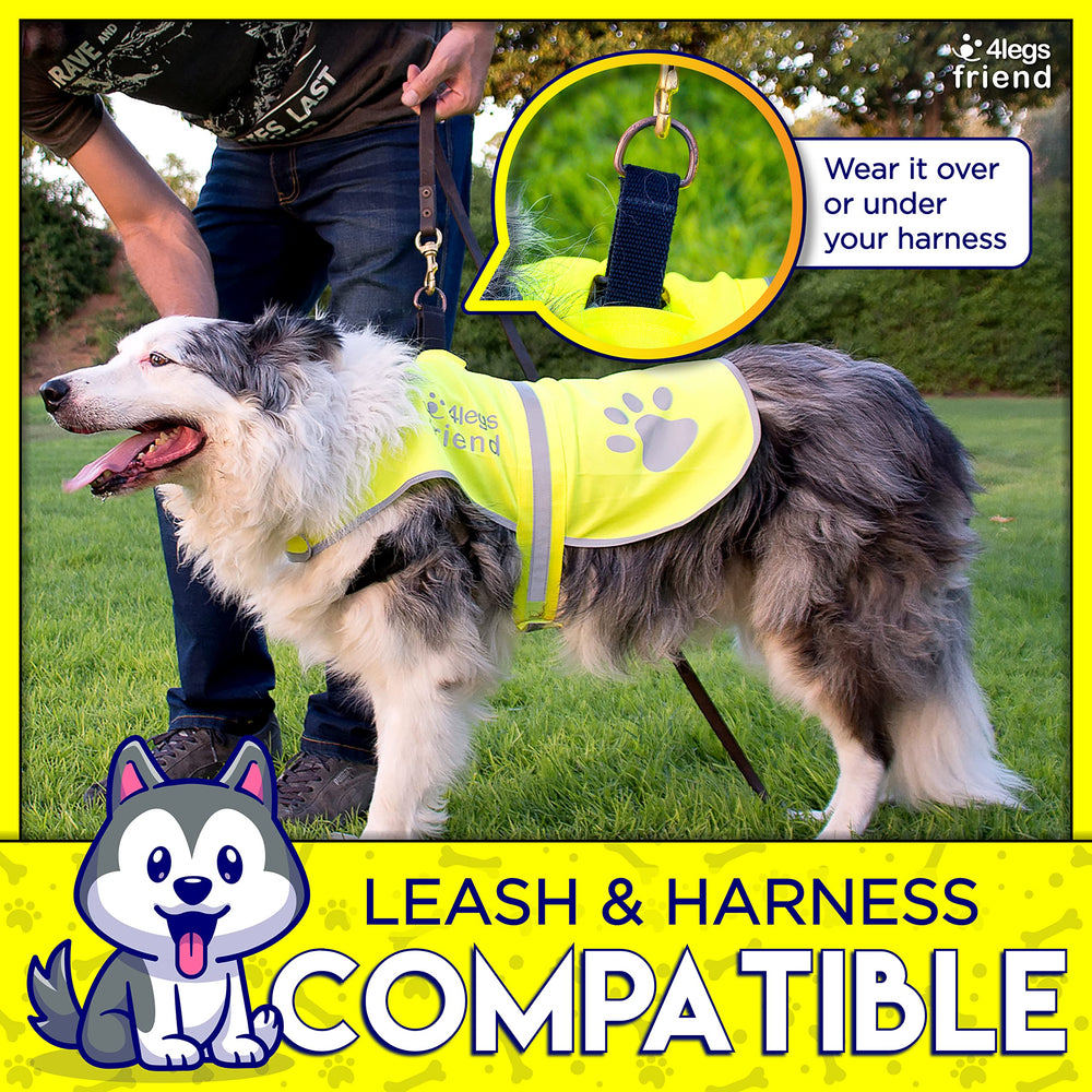 4LegsFriend adjustable-strap-fit ensures secure, comfortable sizing across breeds